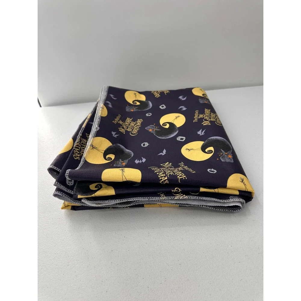 Disney Nightmare Before Christmas Tablecloth Jack Skellington Vinyl 60x102 Inch